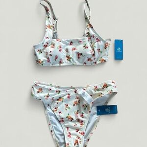 CUPSHE Brand New Floral Bikini Set